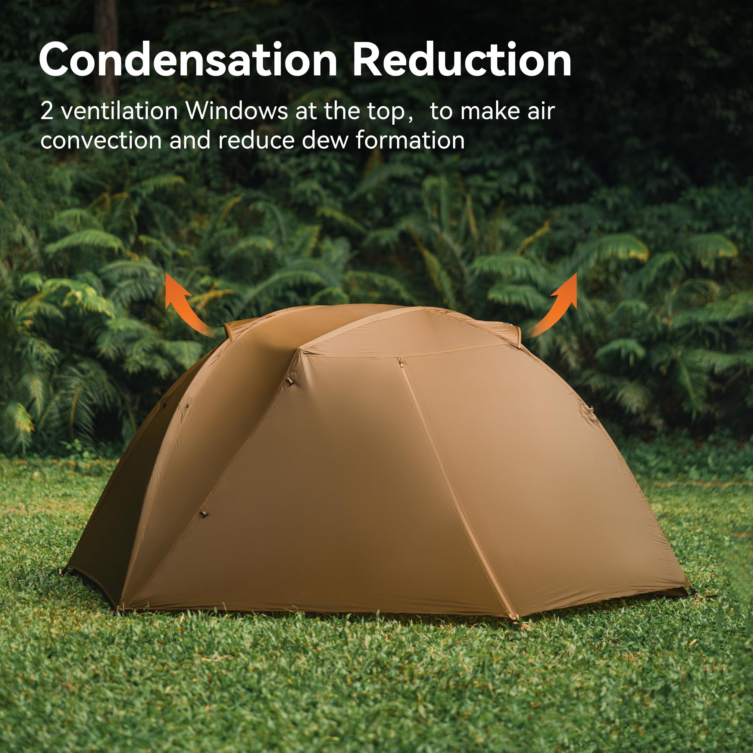 Amazon.com: Thous Winds 2 Person Camping Tent, Lightweight